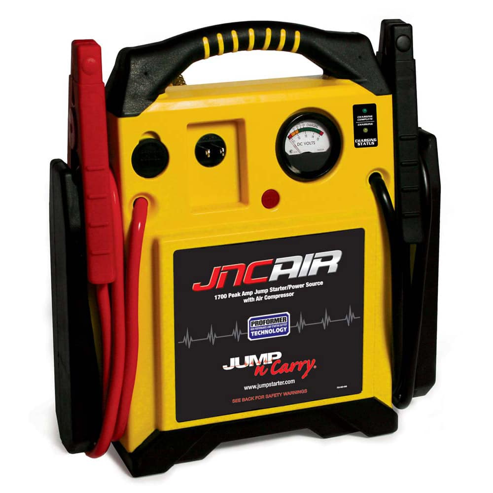 Clore JNCAIR  Jump-N-Carry 1700 Peak Amp 12V Jump Starter with Air System